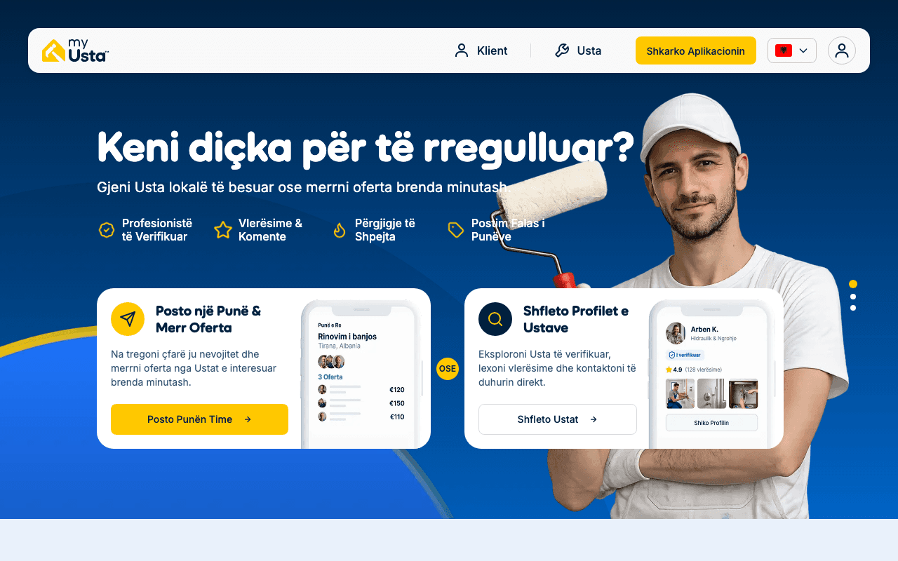 myUsta product screenshot